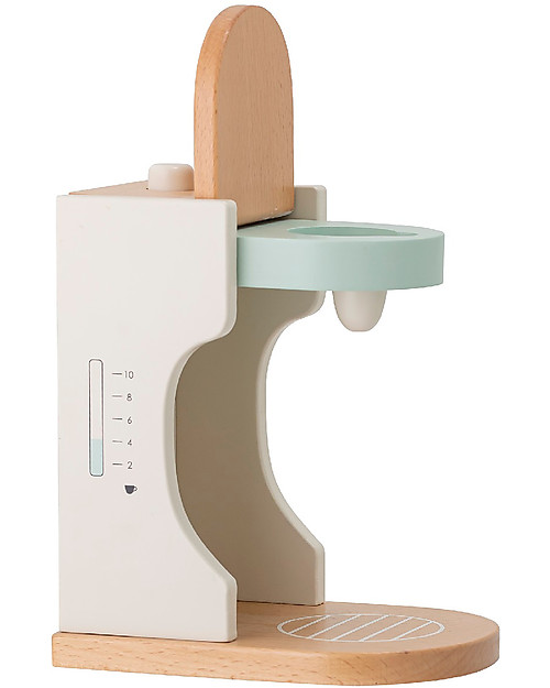 Bloomingville Macchina del Caffè Giocattolo in Legno Cibo Giocattolo