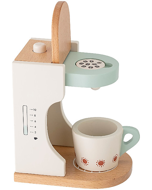 Bloomingville Macchina del Caffè Giocattolo in Legno Cibo Giocattolo