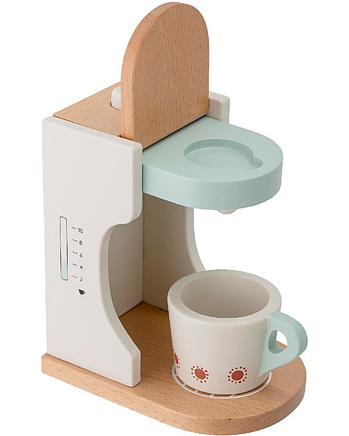 Bloomingville Macchina del Caffè Giocattolo in Legno Cibo Giocattolo