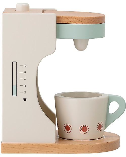Bloomingville Macchina del Caffè Giocattolo in Legno Cibo Giocattolo