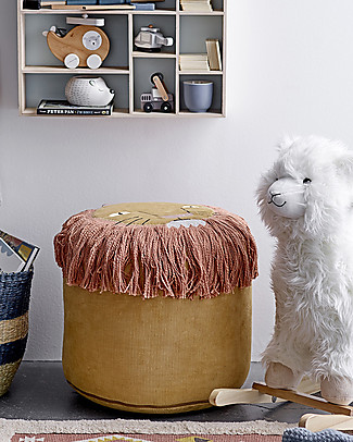Bloomingville Pouf Leone, 43x43 cm - Cotone Sedie