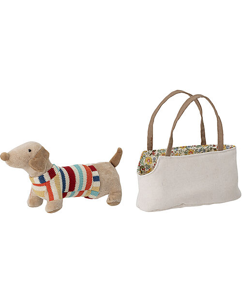 Bloomingville Pupazzo Hilena - Cane nella Borsetta Pupazzi