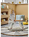 Bloomingville Ruddy Cavallo a Dondolo - Bianco - Legno MDF Cavalcabili