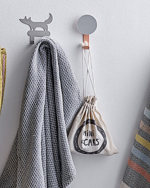 Bloomingville Set da 6 Macchinine, Multicolor - Zainetto Morbido Incluso! Macchine e Trenini  in Legno