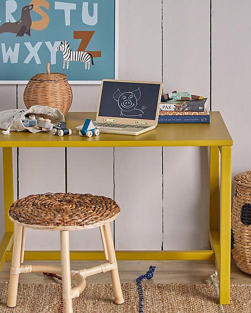 Bloomingville Set da 6 mini barche, Multicolor - Zainetto Morbido Incluso! Macchine e Trenini  in Legno