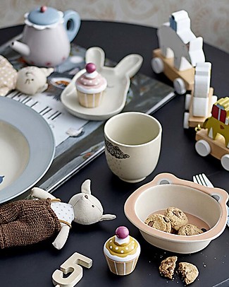Bloomingville Set da Tè, Multicolor - 8 Pezzi Cucine Giocattolo