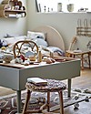 Bloomingville Set Gioco Colazione Adda - Blu - Legno di Faggio - 7 Pezzi Cucine Giocattolo