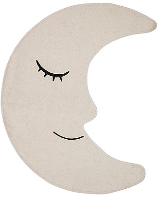 Bloomingville Tappeto Luna, Naturale - 110 x 88 cm Tappeti