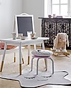 Bloomingville Tappeto Stella, Grigio Chiaro - 100 cm Tappeti Arredo