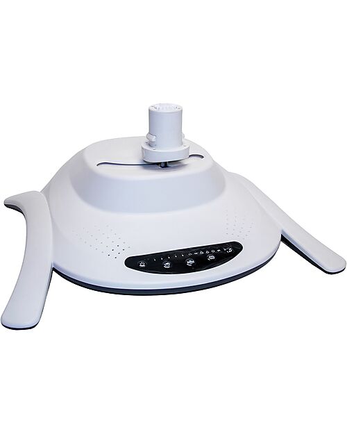 Bo Jungle 2 in 1 Sdraietta e Dondolo - Pure White - Con Giochi e Melodie Sdraiette_