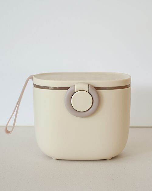 Bo Jungle Contenitore per Latte in Polvere o Snack - Dune - Con Misurino Contenitori per Alimenti