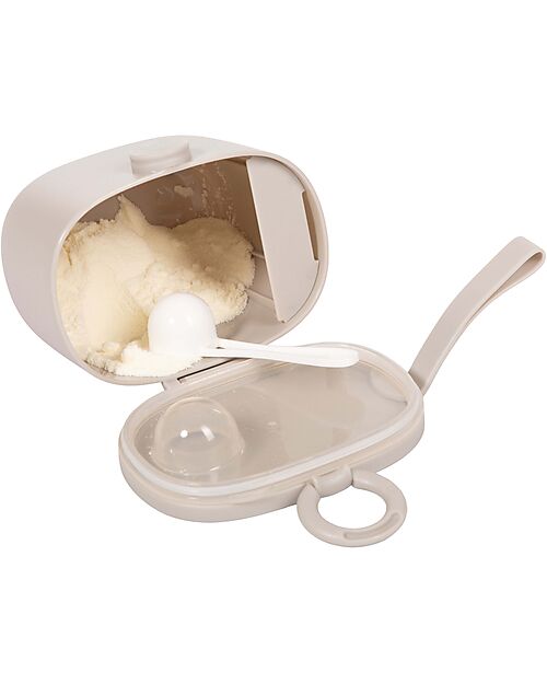 Bo Jungle Contenitore per Latte in Polvere o Snack - Grey - Con Misurino Contenitori per Alimenti