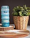 Bo Jungle Contenitore per Latte in Polvere o Snack Impilabili - Classy Blue - Con 4 Scomparti Ermetici Contenitori per Alimenti