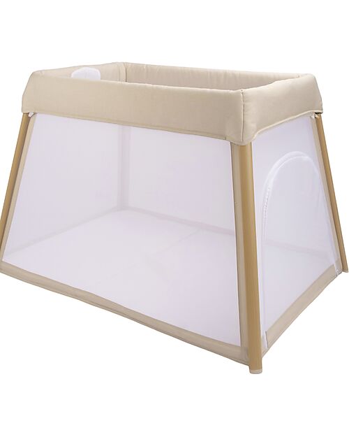 Bo Jungle Culla da Viaggio - Pure White - Altezze Regolabili Culle e Ceste