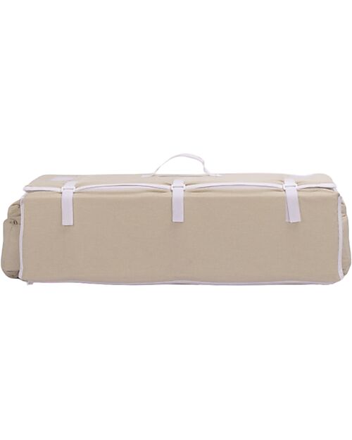 Bo Jungle Culla da Viaggio - Pure White - Altezze Regolabili Culle e Ceste