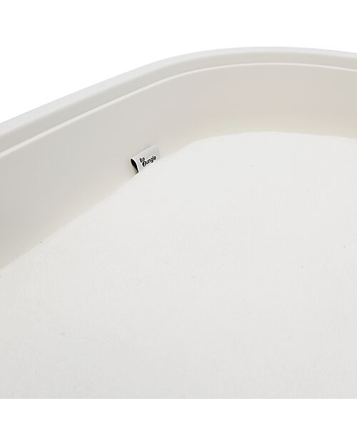 Bo Jungle Fasciatoio con Bordi Balneo - Pure White - 97x78x68 cm Fasciatoi