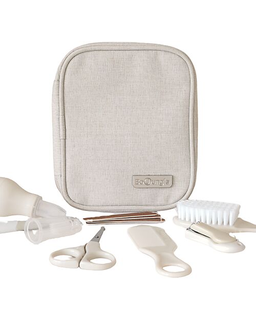 Bo Jungle Kit Toilette Neonato - 8 pezzi - Dune Kit Toilette Neonato
