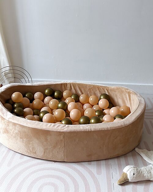 Bo Jungle Piscina di Palline - Oro - Stimola le Capacità Motorie! Palestrine