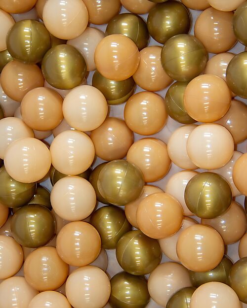 Bo Jungle Piscina di Palline - Oro - Stimola le Capacità Motorie! Palestrine