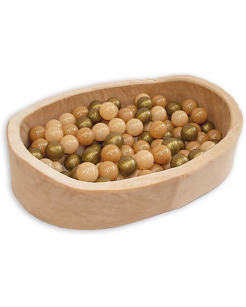 Bo Jungle Piscina di Palline - Oro - Stimola le Capacità Motorie! Palestrine