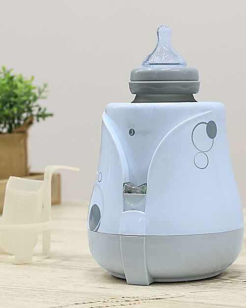 Bo Jungle Scaldabiberon - Flower - Adattatore per Piccoli Biberon Incluso Accessori Biberon