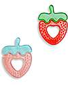 Bo Jungle Set 2 Massaggiagengive - Fragola - Perfetti per la Dentizione Massaggiagengive