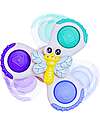 Bo Jungle Set 3 Spinner con Ventosa - Silicone - 12+ Mesi Giochi Sensoriali_