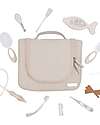 Bo Jungle Set Toilette  15 pezzi - Dune - Tutto l'essenziale in un kit Kit Toilette Neonato