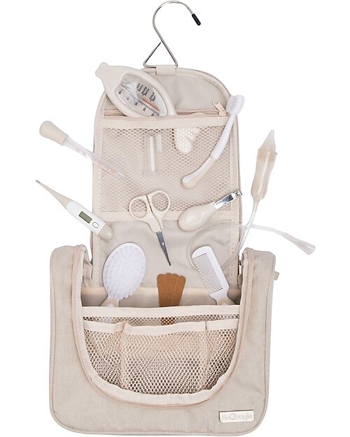 Bo Jungle Set Toilette  15 pezzi - Dune - Tutto l'essenziale in un kit Kit Toilette Neonato