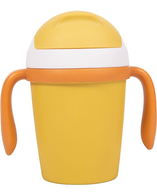 Bo Jungle Tazza da Apprendimento 250 ml - Ocra - Materiale Sostenibile Bicchieri