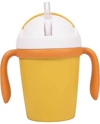 Bo Jungle Tazza da Apprendimento 250 ml - Ocra - Materiale Sostenibile Tazze