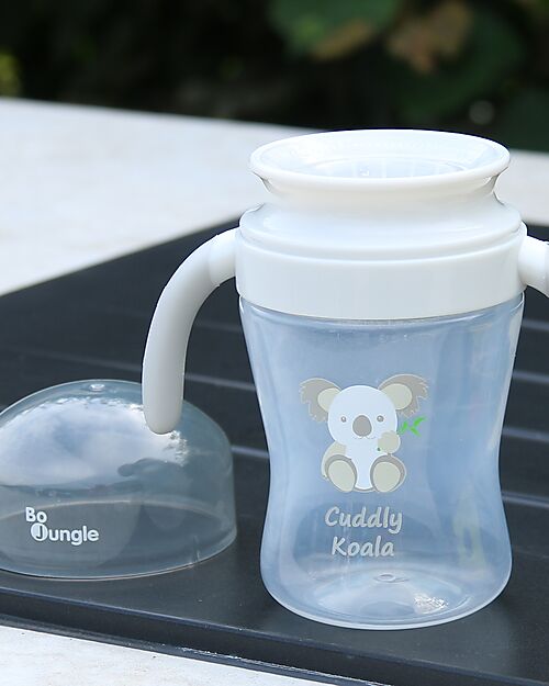 Bo Jungle Tazza da Apprendimento 360° - Cuddly Koala - 240 ml Tazze