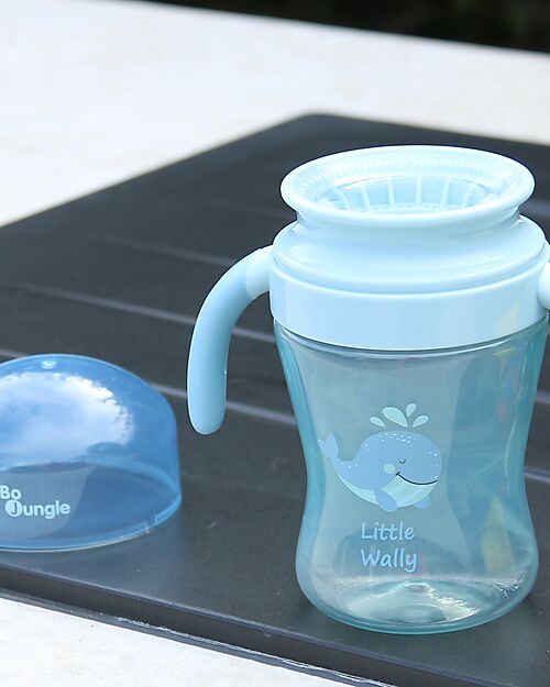 Bo Jungle Tazza da Apprendimento 360° - Little Wally - 240 ml Tazze