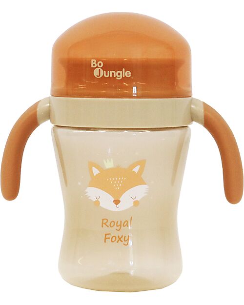 Bo Jungle Tazza da Apprendimento 360° - Royal Foxy - 240 ml Tazze