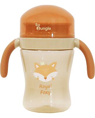 Bo Jungle Tazza da Apprendimento 360° - Royal Foxy - 240 ml Tazze