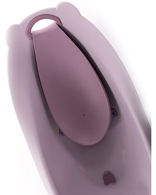 Bo Jungle Vasca Bagnetto Orso con Riduttore - Pastel Pink - Ergonomica Vaschette e Accessori