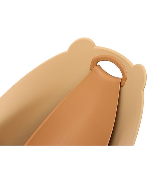 Bo Jungle Vasca Bagnetto Orso con Riduttore - Terracotta - Ergonomica Vaschette e Accessori