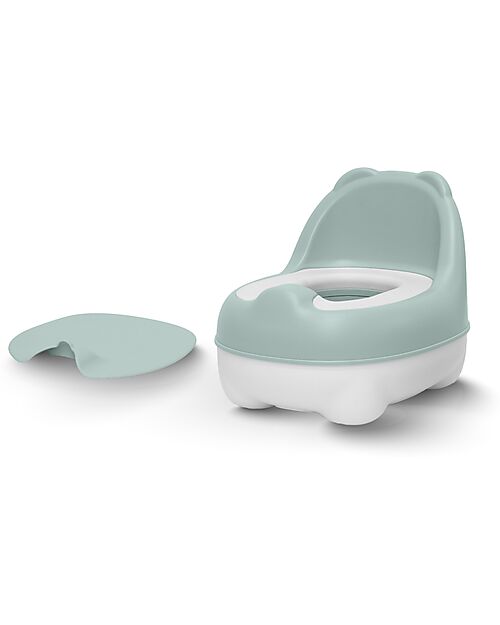 Bo Jungle Vasino Orsetto - Sage Green - Con Base Antiscivolo Vasini