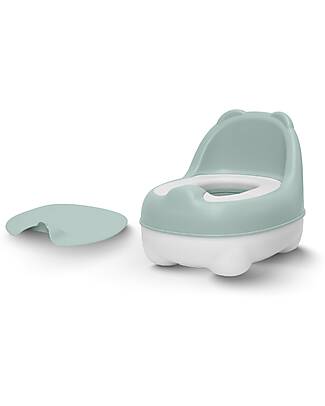Bo Jungle Vasino Orsetto - Sage Green - Con Base Antiscivolo Vasini