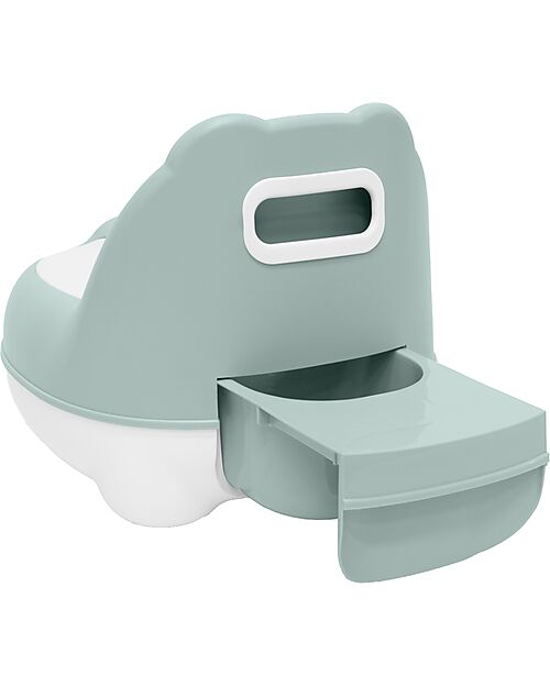 Bo Jungle Vasino Orsetto - Sage Green - Con Base Antiscivolo Vasini