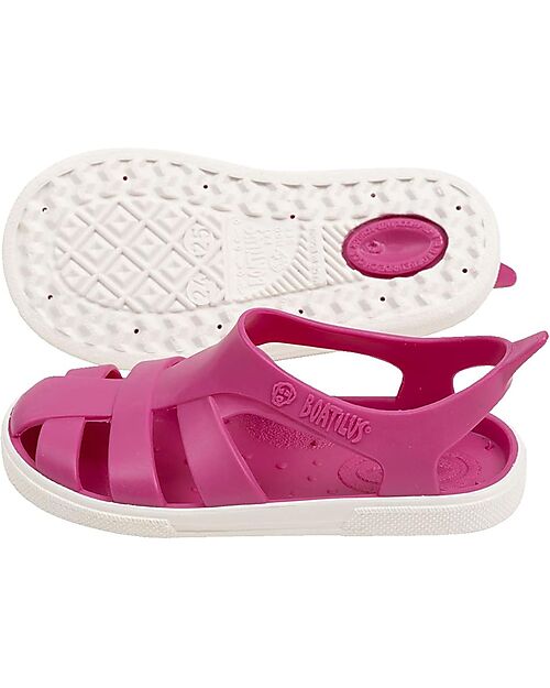 Boatilus Sandalo Ragnetto Bioty - Fuxia Neon/Bianco - 100% Riciclabile Sandali