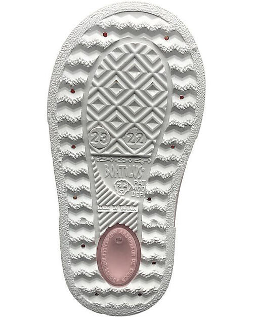 Boatilus Sandalo Ragnetto Bioty - Rosa Antico/Bianco - 100% Riciclabile Sandali