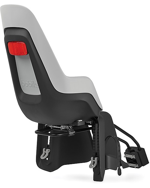 Bobike Seggiolino Bici One Maxi (fino a 22 kg), Bianco Accessori Biciclette