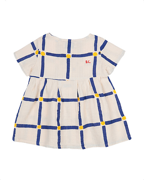 Bobo Choses Abito Baby Cubi - Bianco - 100% cotone bio Vestiti_