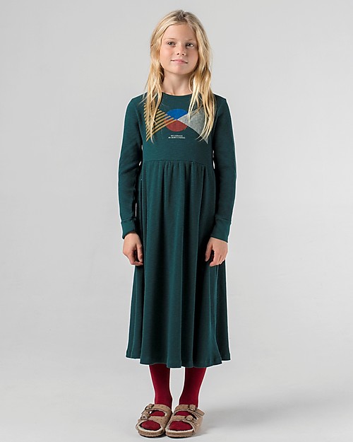 Bobo Choses Abito di Jersey, Flags - 100% Cotone Bio Vestiti_