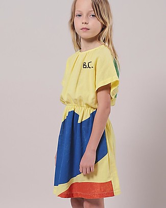 Bobo Choses Abito Paesaggio - Crema - 100% cotone bio Vestiti