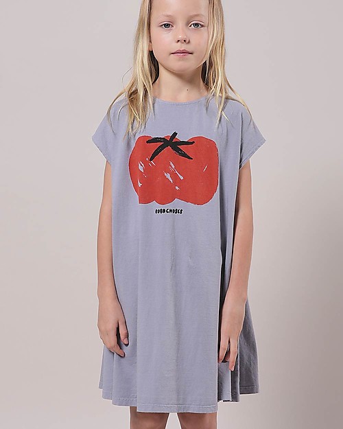 Bobo Choses Abito Pomodoro - Lavanda - 100% cotone bio Vestiti_
