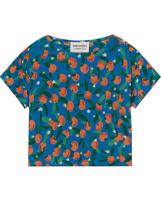 Bobo Choses Blusa Maniche Corte - Arance Camicie