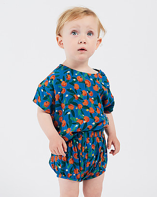Bobo Choses Blusa Maniche Corte - Arance Camicie