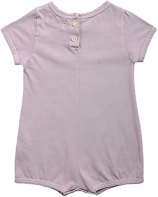 Bobo Choses Body a Maniche Corte Mela - Lavanda - 100% Cotone Bio Body Manica Corta